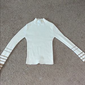 White turtleneck